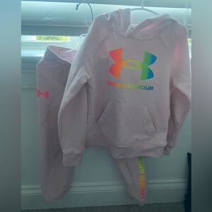 Under Armour Girls' Reset Hoodie Set